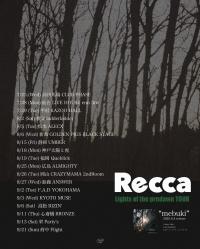 志-kokorozashi- case.25 -Recca 1st single 『mebuki』release tour "Lights of the predawn TOUR"-