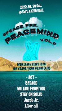 5PEACE pre. PEACE mind vol.11